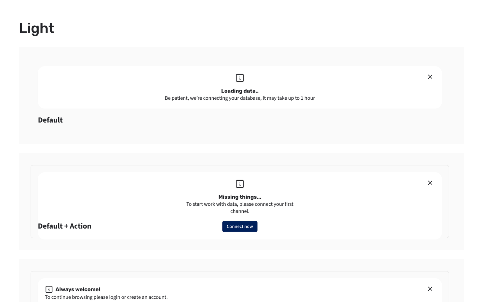 Dialog components from the Smurfit Westrock Design System